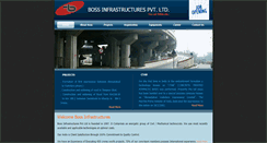 Desktop Screenshot of bossinfra.com